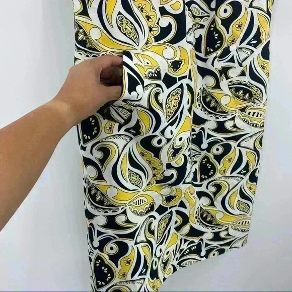 Banana Republic Paisley Shift Dress With Pockets - Picture 9 of 13
